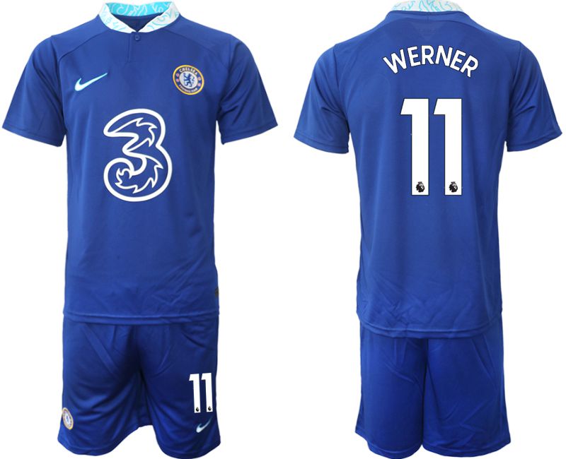 Men 2022-2023 Club Chelsea FC home blue #11 Soccer Jersey->chelsea jersey->Soccer Club Jersey